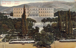 GRECE - Athènes - Palais Royal - Carte Postale Ancienne - Griechenland
