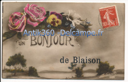 CPA 49 Un Bonjour De BLAISON GOHIER - Andere & Zonder Classificatie