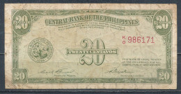 °°° PHILIPINAS 20 CENTAVOS 1949 °°° - Philippines