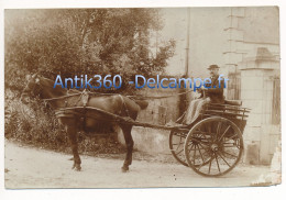 Carte-photo CPA 49 Bel Attelage Environs De BLAISON GOHIER - Autres & Non Classés