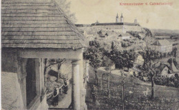 KREMSMÜNSTER (Oberösterreich) - Vom Calvarienberg, Verlag Hans Merzeder Kremsmünster, Karte Gel 1924 ... - Kremsmünster