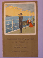 C CONGO COMPAGNIE BELGE A ANVERS  BELLE CARTE  PASSAGERS  1914 PAQUEBOT VAPEUR ALBERTVILLE ++SERVICE POSTAL ACCELERé++ + - Other & Unclassified