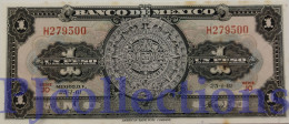 MEXICO 1 PESO 1961 PICK 59g AU+ - Mexico