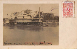 Ac8439 - COLOMBIA -  Vintage Postcard - The Magdalena River, Real Photo - 1908 - Colombie