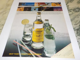 ANCIENNE  PUBLICITE SIROP INDIEN TONIC 1980 - Alcools