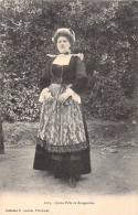 FOLKLORE - Jeune Fille De Rosporden - Carte Postale Ancienne - Trachten