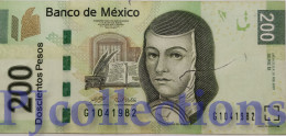 MEXICO 200 PESOS 2007 PICK 125 VF+ W/GRAFFITI - Mexico