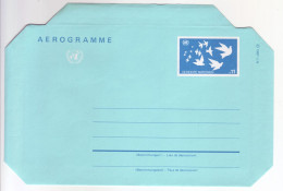 UNO-WIEN       Aerogramme  11 Schillinge - Storia Postale