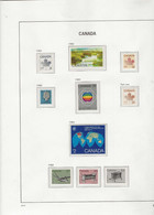 1983 MNH Canada Year Collection According To DAVO Album Postfris** - Años Completos