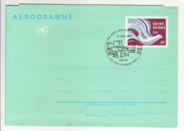 UNO-WIEN       Aerogramme  9 Schillinge  First Day - Covers & Documents