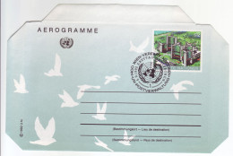 UNO-WIEN       Aerogramme  12 Schillinge  First Day - Storia Postale