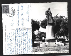 Tondela Postcard. Obliteration Of The Railway 'Ambulância Vouga II' In 1962. Postal De Tondela. Obliteração Dos Caminhos - Lettres & Documents