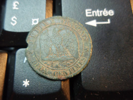Monnaie : 2 Centimes Napoléon III 1862 K - 2 Centimes
