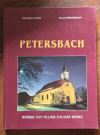 PETERSBACH 67 Alsace Bossue Christian Fauth Berni Zimmermann - Alsace