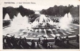 FRANCE - 78 - VERSAILLES - Le Palais - Les Grandes Eaux - Carte Postale Ancienne - Versailles (Château)