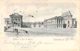 FRANCE - 78 - VERSAILLES - Le Palais - La Cour De Marbre - Carte Postale Ancienne - Versailles (Château)