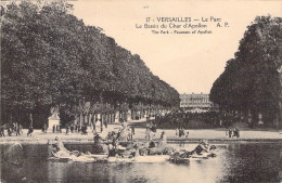 FRANCE - 78 - VERSAILLES - Le Bassin Du Char Apollon - Carte Postale Ancienne - Versailles (Château)