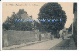 CPA 95 VILLIERS-ADAM Rue Des Rivalaises - Villiers Le Bel