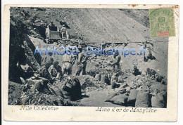 CPA 98 NOUVELLE CALEDONIE Mines D'Or De Manghine - Nouvelle Calédonie