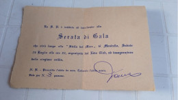 PROGRAMMA DEL LIDO CLUB " STELLA DEL MARE " MONDELLO  ANNI 50 - Programmes