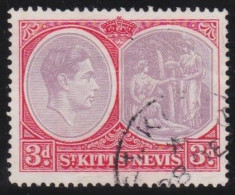 St  Kitts - Nevis       .   SG    .   73 B   .   Perf. 14  .  Chalky   .    O      .     Cancelled - St.Cristopher-Nevis & Anguilla (...-1980)