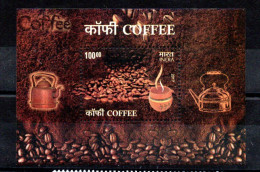 INDE - INDIA - B/F - M/S - 2017 - 100oo - LE CAFE - COFFEE - KAFFEE - - Blokken & Velletjes