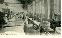 Cpa Anciens Etablissements Huillet Et Lasserre Jean Bourrel Success Quillan (aude) Caillotage - Industrie