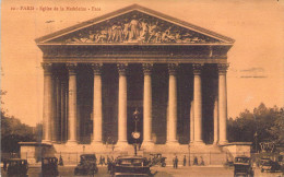 FRANCE - 75 - PARIS - Eglise De La Madeleine - Face - Edition D'art Patras - Carte Postale Ancienne - Eglises