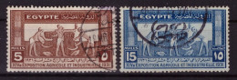 Egypte 1932 - Oblitéré - Exposition Agricole Et Industrielle - Michel Nr. 153 155 (egy323) - Usados