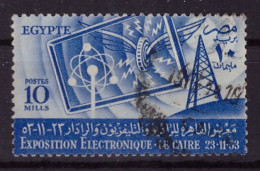 Egypte 1953 - Oblitéré - Exposition Electronique - Michel Nr. 471 Série Complète (egy331) - Usati