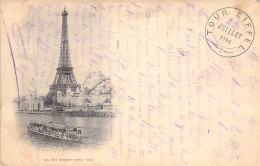 FRANCE - 75 - PARIS - Tour Eiffel - Carte Postale Ancienne - Eiffeltoren