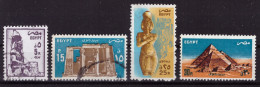 Egypte 1985/1998 - Oblitéré - Monuments - Art - Michel Nr. 1501 1506 1509-1510 (egy361) - Usados