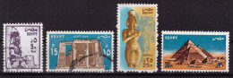 Egypte 1985/1998 - Oblitéré - Monuments - Art - Michel Nr. 1501 1506 1509-1510 (egy361) - Gebruikt
