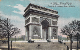 FRANCE - 75 - PARIS - L'Arc De Triomphe Et La Place De L'Etoile - Carte Postale Ancienne - Triumphbogen