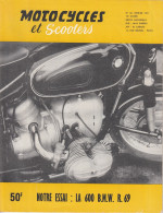 REVUE MOTOCYCLES ET SCOOTERS N°181  - 1957 - MOTO 600 BMW R69 - Moto