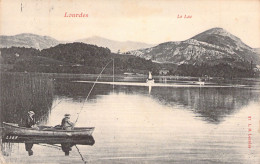 FRANCE - 65 - LOURDES - Le Lac - Pêche - Carte Postale Ancienne - Lourdes