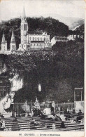 FRANCE - 65 - LOURDES - Grotte Et Basilique - Carte Postale Ancienne - Lourdes