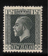 NZ 1915 1 1/2d Grey-black KGVSG 436 HM #CAX10 - Unused Stamps