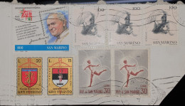 1998 Italia 98 Esposizione Mondiale Di Filatelia Giovanni Paolo II Altruismo Rsm SAN MARINO USATO USED Usati - Gebruikt