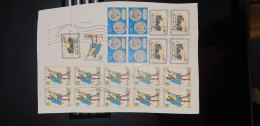 1969 Curricle Carrozze Quartina Usata 1972 Moneta Monete Blocco Rsm SAN MARINO USATO Usati - Used Stamps