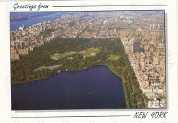 CARTOLINA  NEW YORK CITY,NEW YORK,STATI UNITI-GREETINGS FROM NEW YORK-NON VIAGGIATA - Multi-vues, Vues Panoramiques