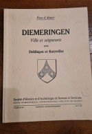 DIEMERINGEN Dehlingen Ratzwiller 67 Alsace Bossue - Alsace