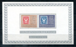 NORWEGEN Block 1, Bl.1 Mnh - Marke Auf Marke, Stamp On Stamp. Timbre Sur Timbre - NORWAY / NORVÈGE - Blocs-feuillets