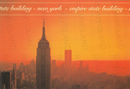 CARTOLINA  NEW YORK CITY,NEW YORK,STATI UNITI-THE EMPIRE STATE BUILDING-NON VIAGGIATA - Empire State Building
