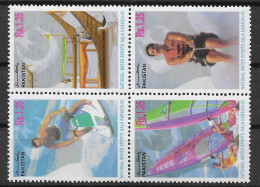 Pakistan Mnh ** 1995 Set 4 Euros - Pakistan