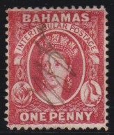 Bahamas        .   SG    .    33 X    .   Wmk Reversed   .     O      .    Cancelled - 1859-1963 Kolonie Van De Kroon