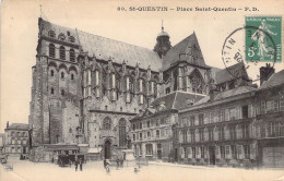 FRANCE - 02 - SAINT QUENTIN - Place Saint Quentin - Carte Postale Ancienne - Saint Quentin