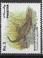 Pakistan Mnh ** 6,5 Euros 1983 Crocodile - Pakistan