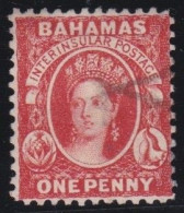 Bahamas        .   SG    .    40 X   .   Wmk Reversed     .     O      .    Cancelled - 1859-1963 Colonia Británica