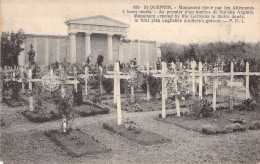 FRANCE - 02 - SAINT QUENTIN - Monument élevé Par Les Allemands à Leurs Morts 1914 1918 - Carte Postale Ancienne - Saint Quentin